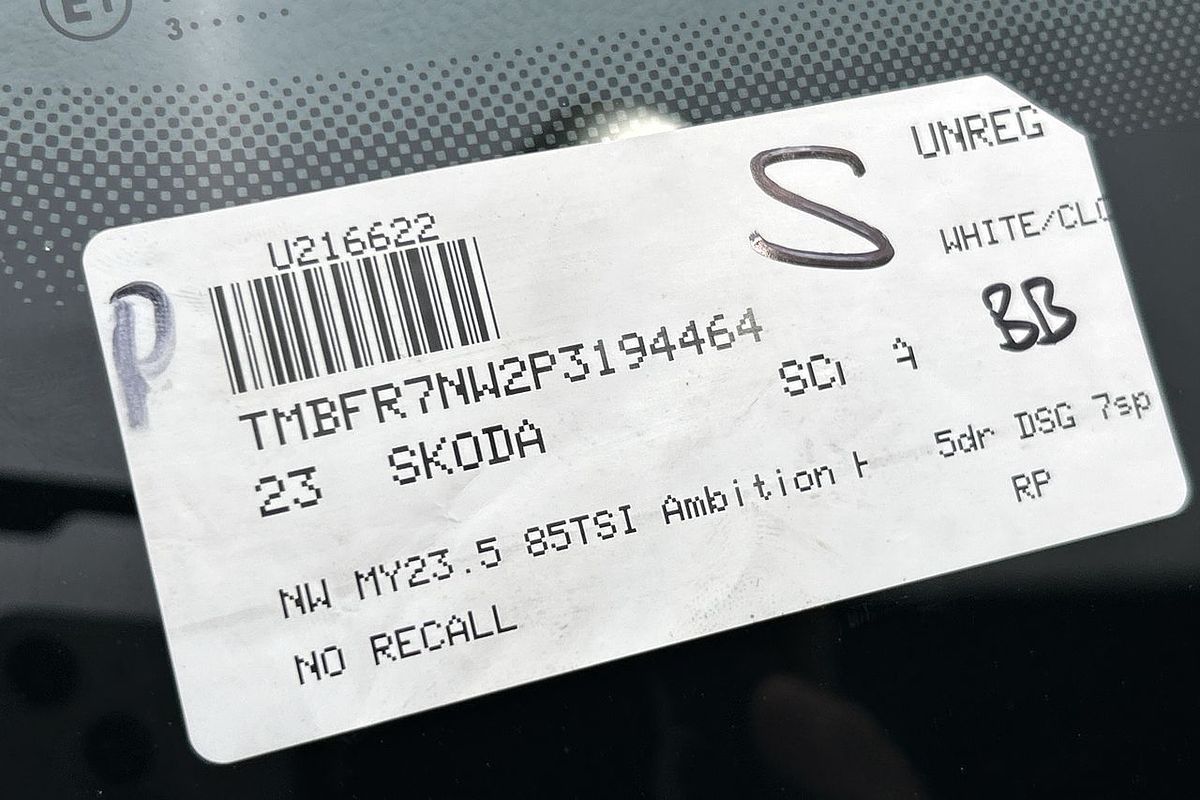 2023 SKODA Scala 85TSI Ambition NW