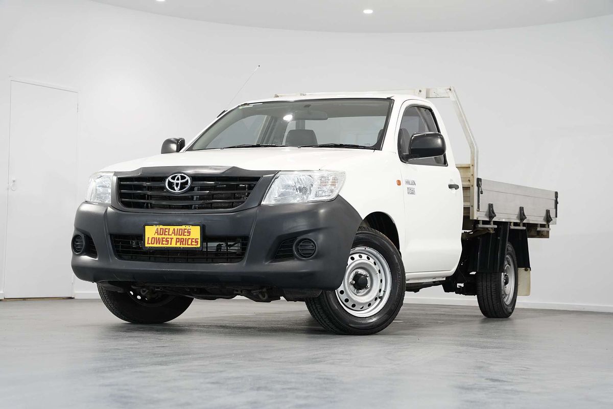 2014 Toyota Hilux Workmate TGN16R Rear Wheel Drive