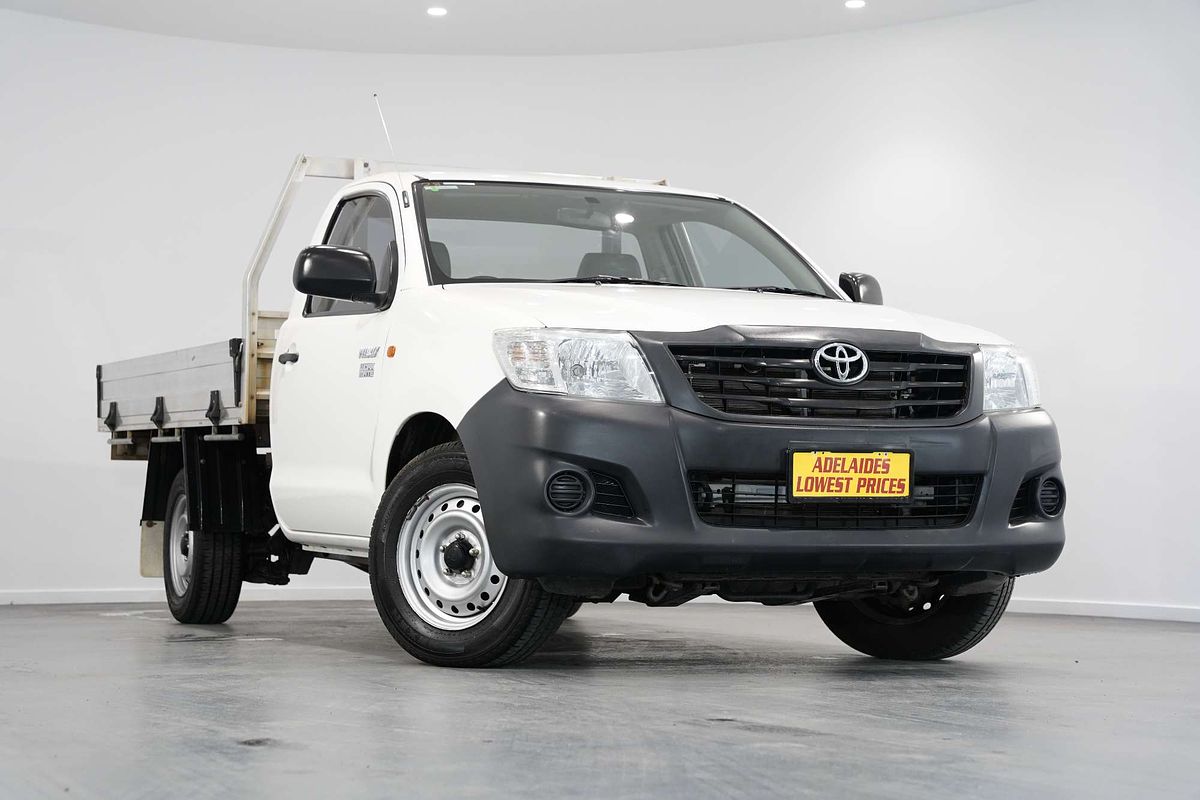 2014 Toyota Hilux Workmate TGN16R Rear Wheel Drive