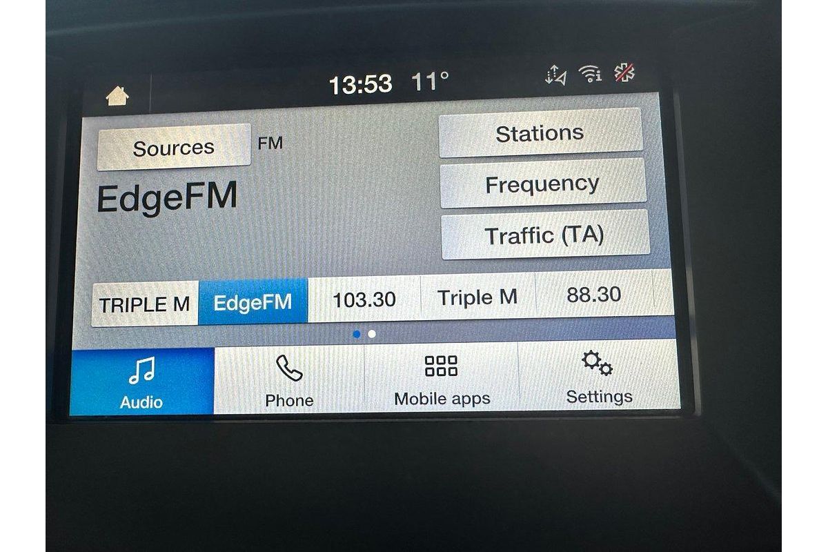 2020 Ford Ranger XL Hi-Rider PX MkIII Rear Wheel Drive 2.2L