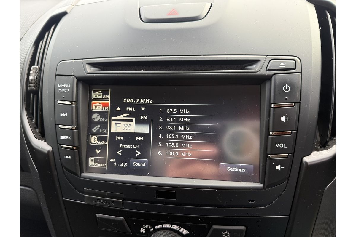 2019 Isuzu D-MAX SX High Ride Rear Wheel Drive