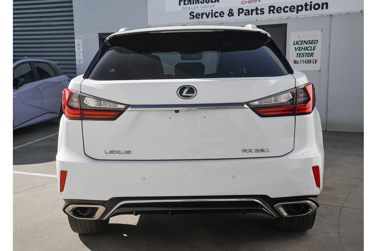 2018 Lexus RX RX350 F Sport GGL25R