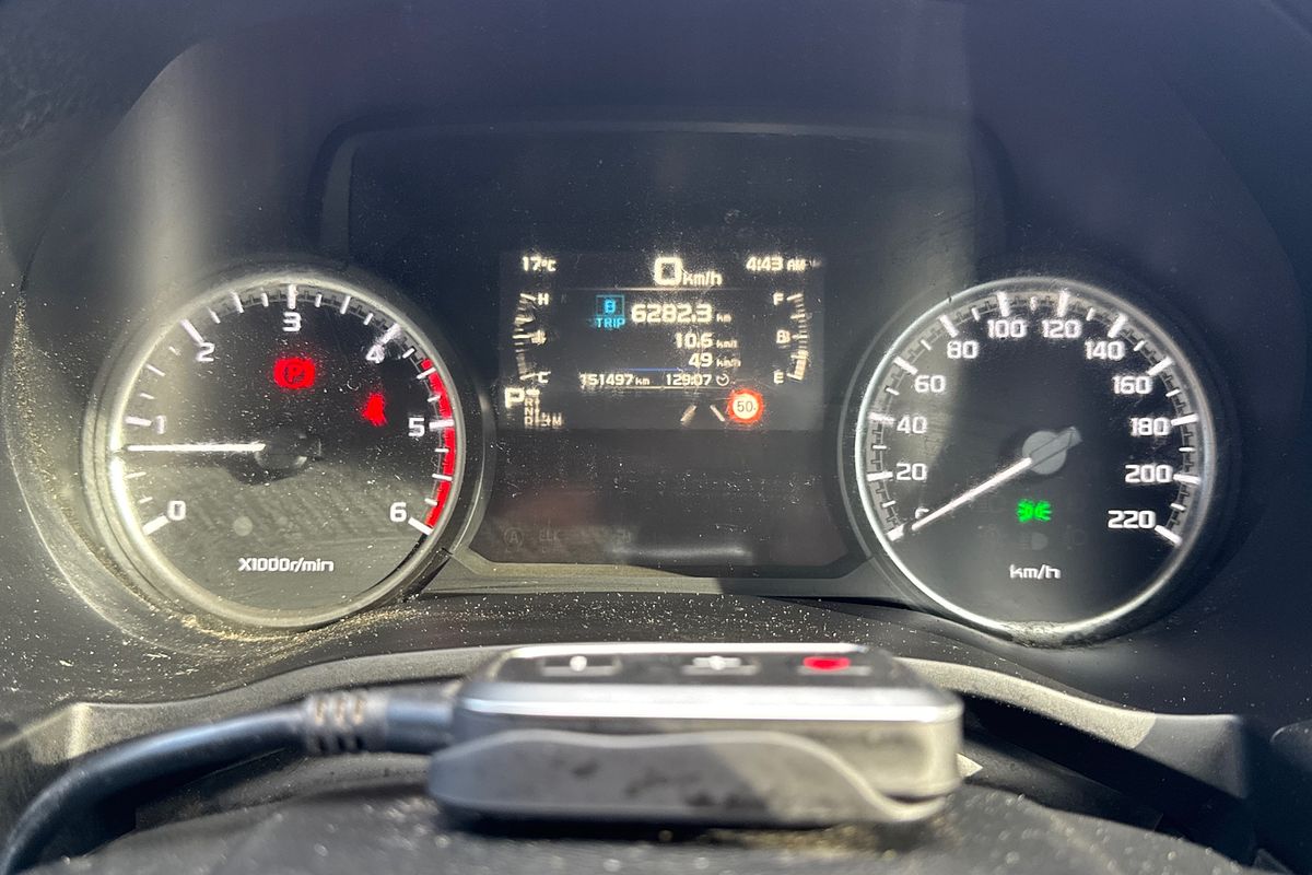 2021 Mazda BT-50 XT TF Rear Wheel Drive
