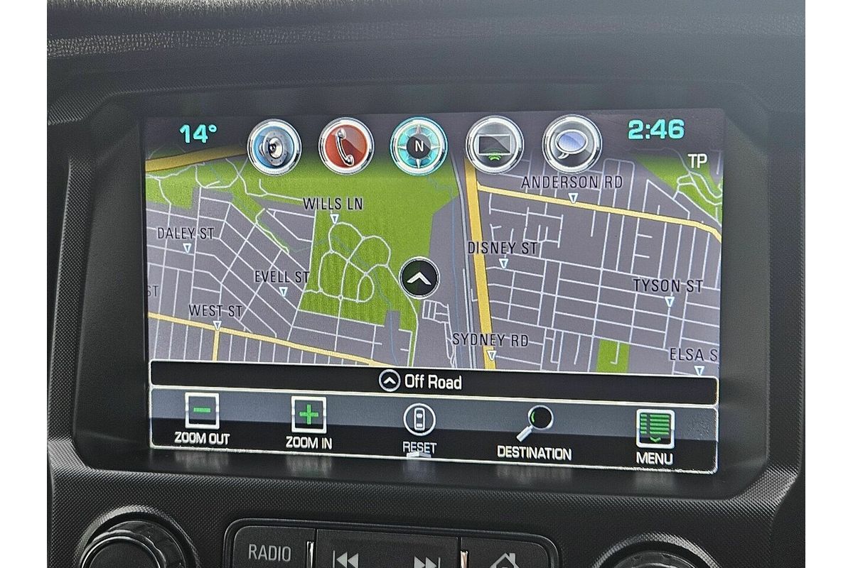 2018 Holden Colorado LTZ RG 4X4