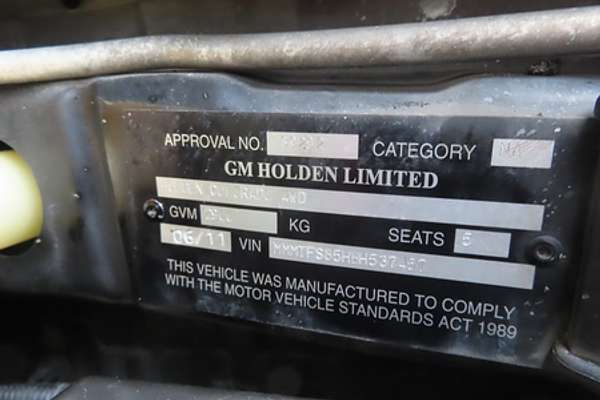 2011 Holden Colorado LT-R RC 4X4