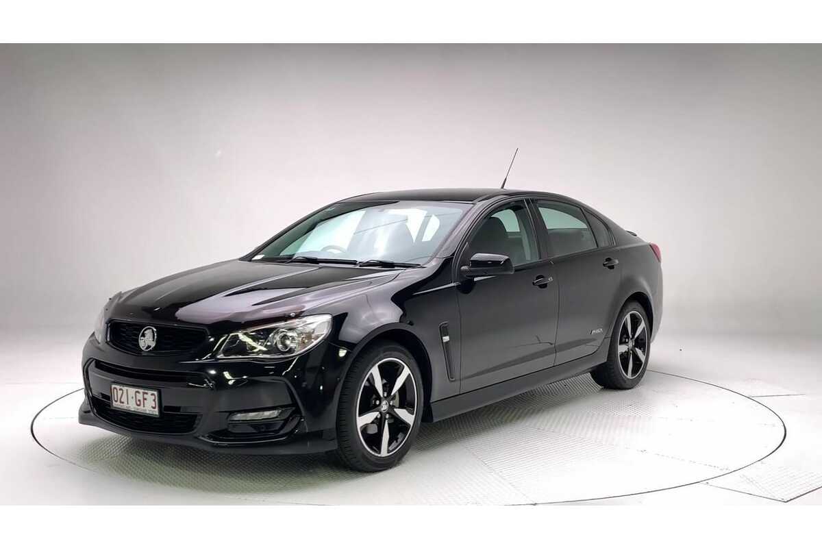 2016 Holden Commodore SV6 Black VF II MY16