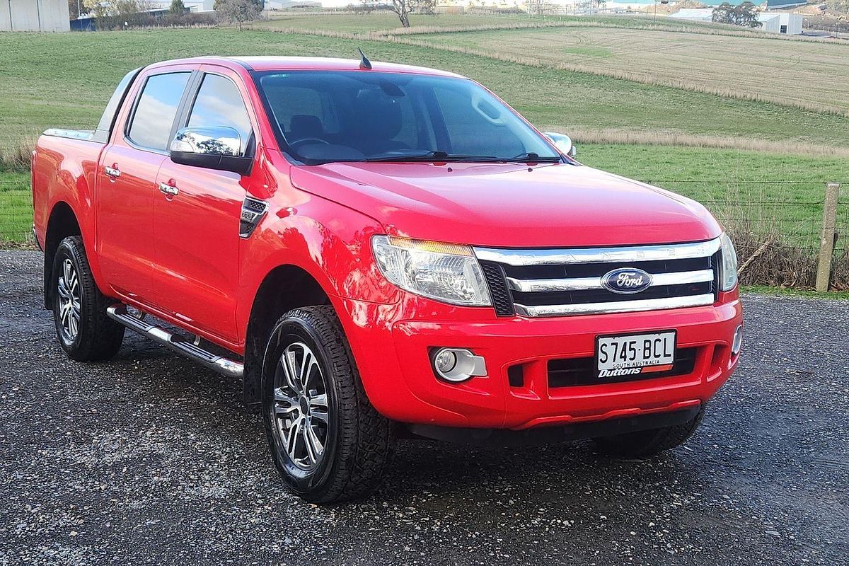 2014 Ford Ranger XLT Hi-Rider PX Rear Wheel Drive 3.2L