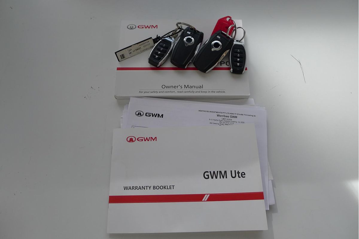 2022 GWM Ute Cannon-X NPW 4X4