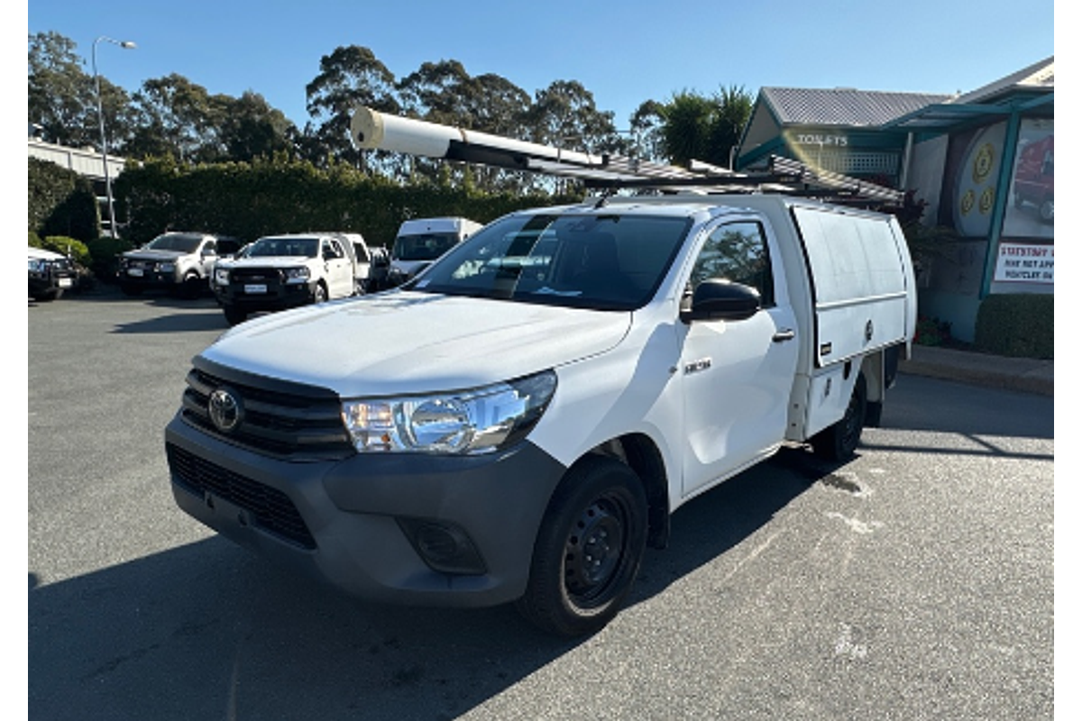 2019 Toyota Hilux Workmate TGN121R Rear Wheel Drive