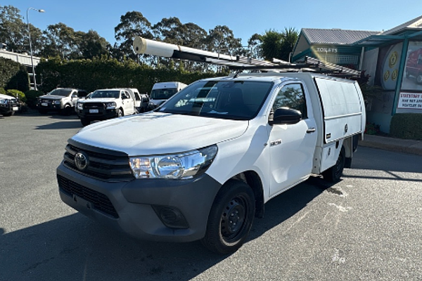 2019 Toyota Hilux Workmate TGN121R Rear Wheel Drive