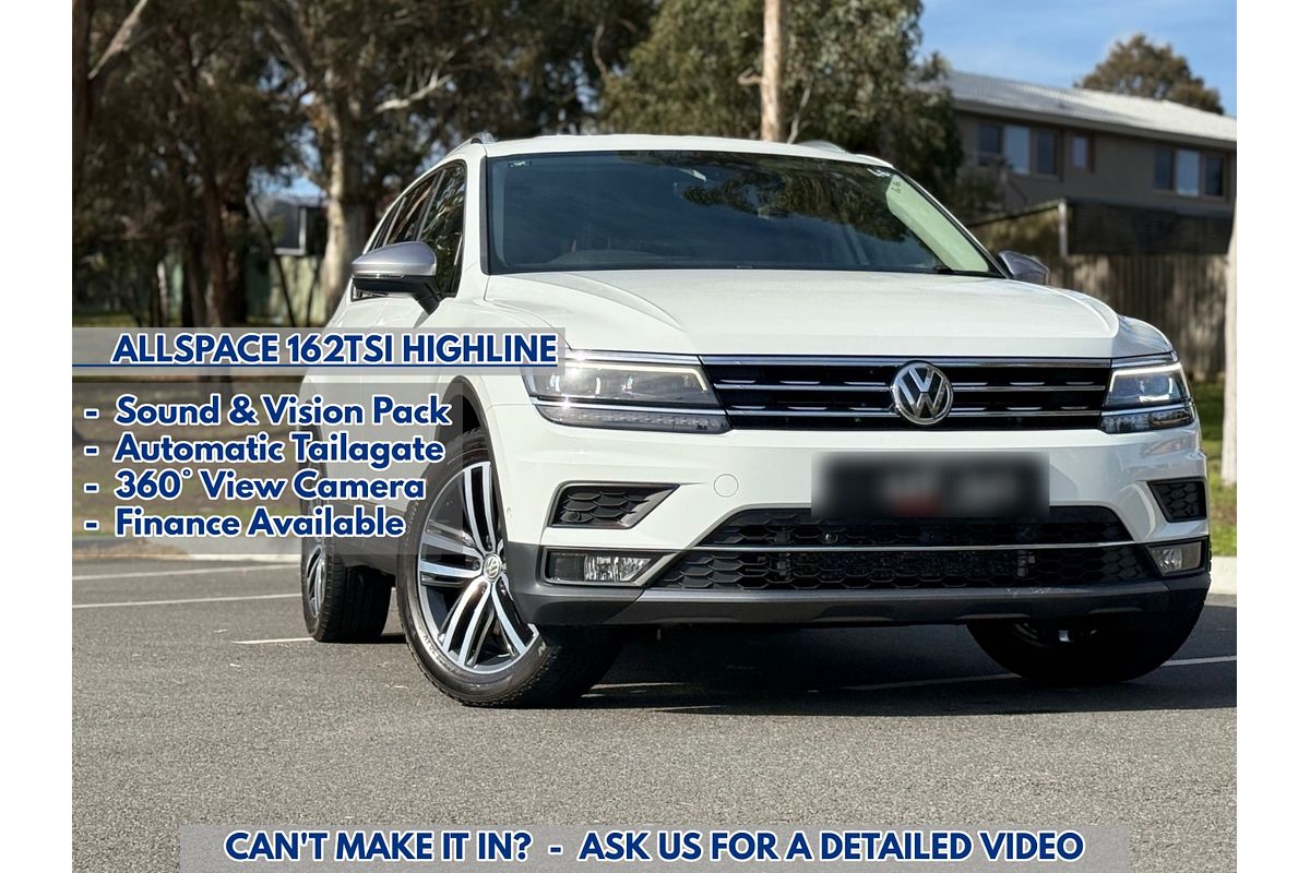 2018 Volkswagen Tiguan 162TSI Highline Allspace 5N