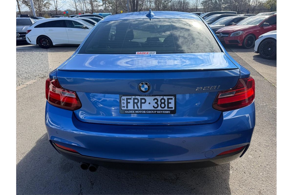 2015 BMW 2 Series 228i M Sport F22