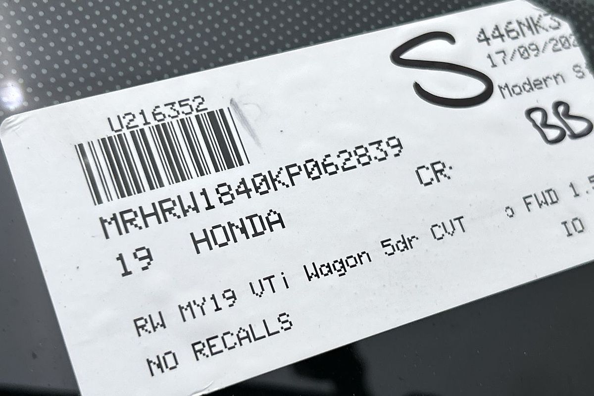 2019 Honda CR-V VTi RW