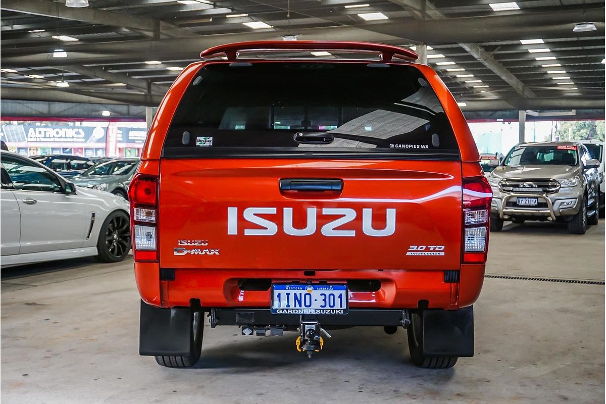 2017 Isuzu D-MAX SX High Ride Rear Wheel Drive