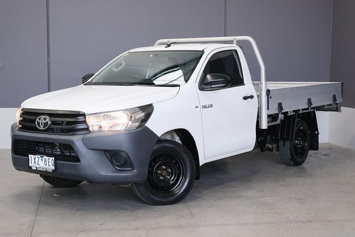 2018 Toyota Hilux Workmate TGN121R Rear Wheel Drive
