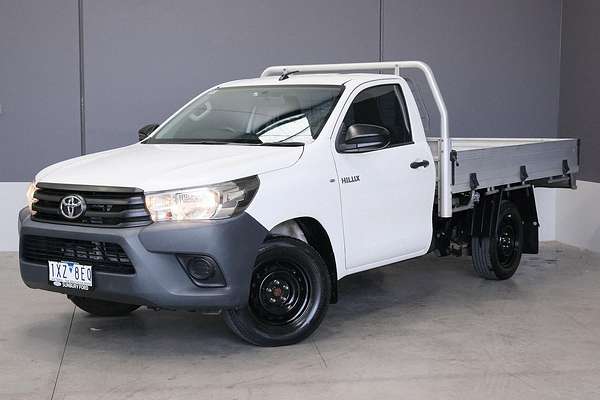 2018 Toyota Hilux Workmate TGN121R Rear Wheel Drive