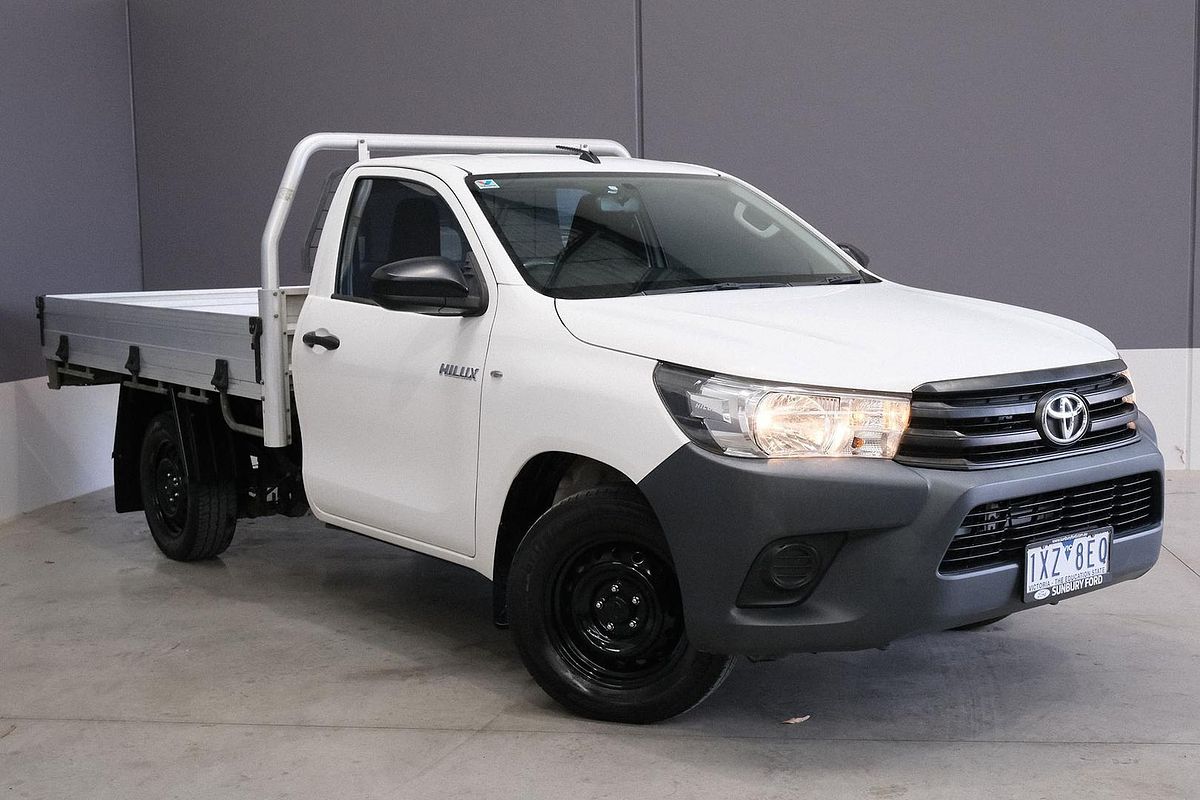 2018 Toyota Hilux Workmate TGN121R Rear Wheel Drive