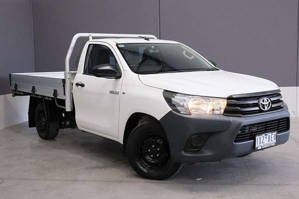 2018 Toyota Hilux Workmate TGN121R Rear Wheel Drive