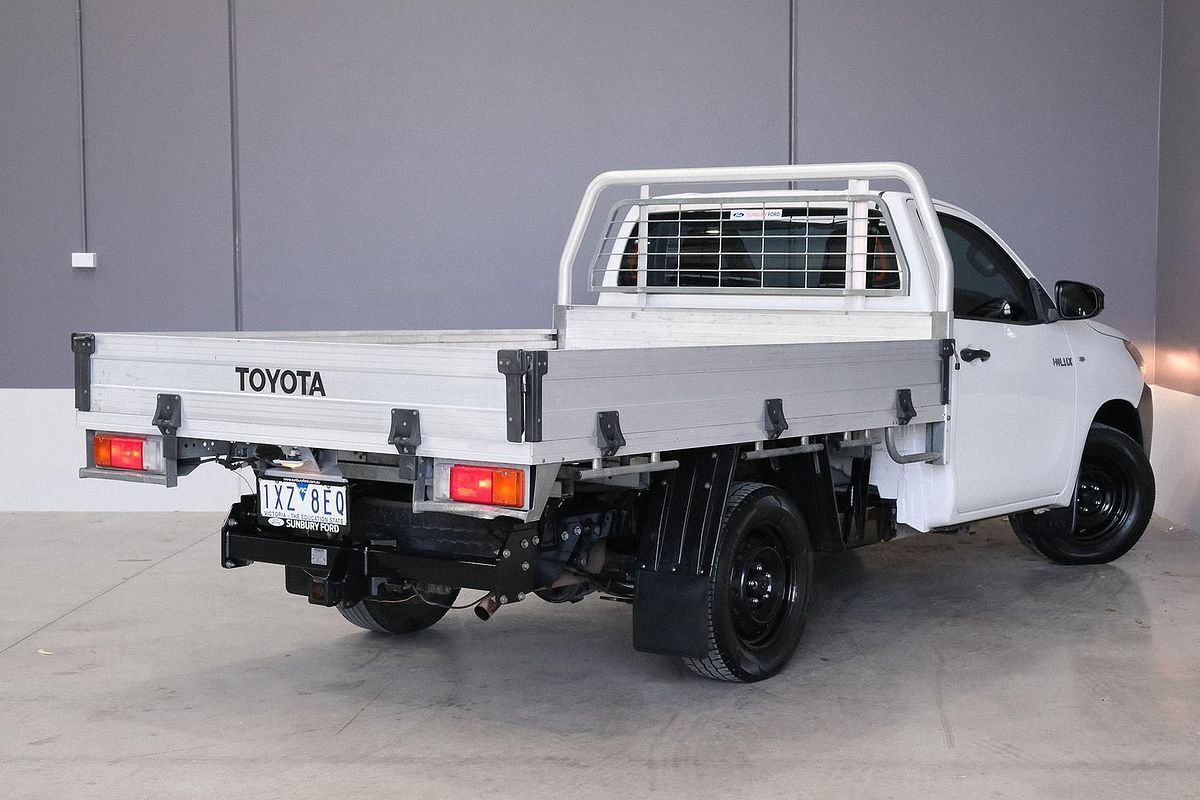 2018 Toyota Hilux Workmate TGN121R Rear Wheel Drive