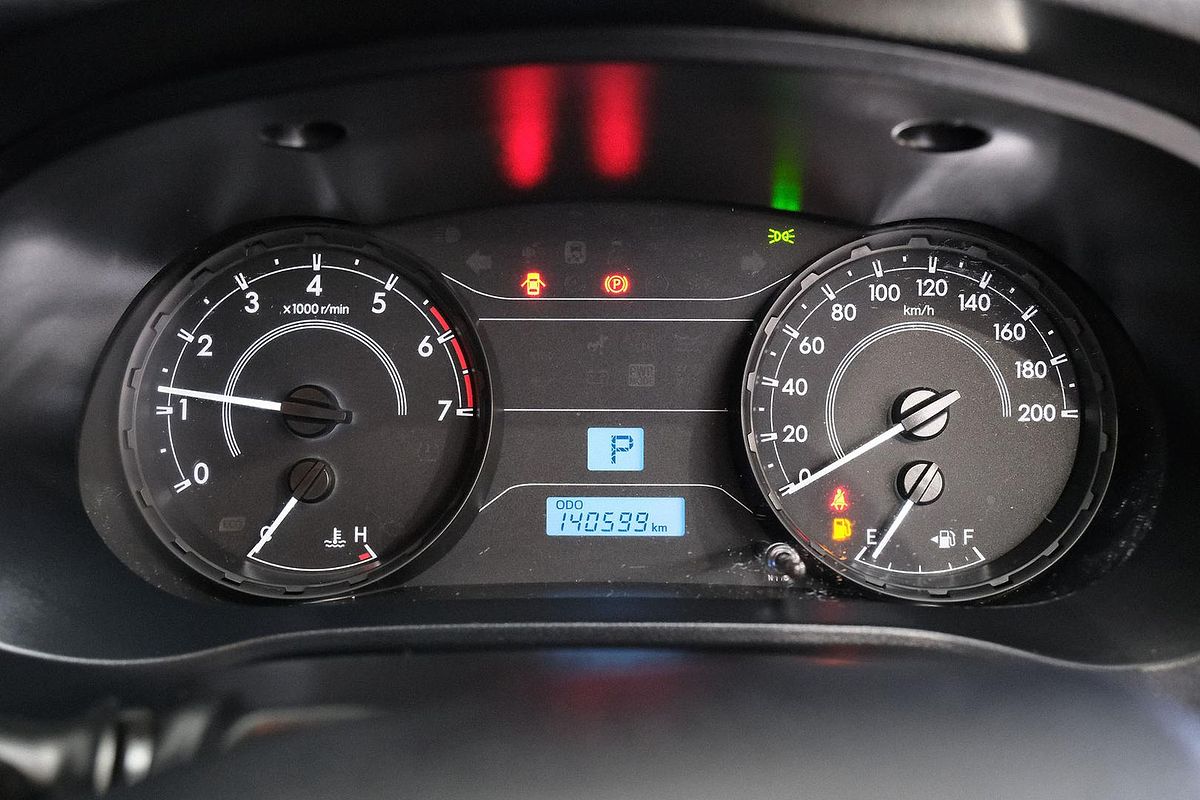 2018 Toyota Hilux Workmate TGN121R Rear Wheel Drive