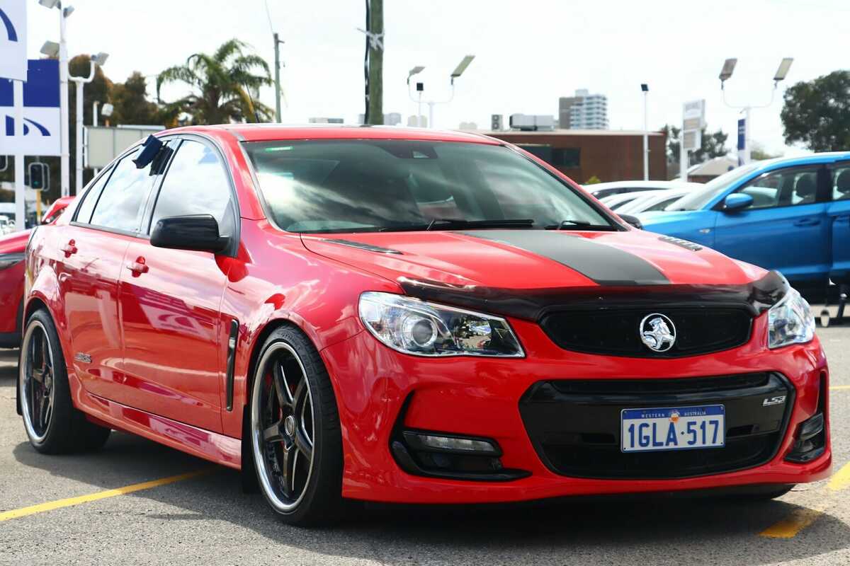 SOLD 2017 Holden Commodore SS V Redline in Red Used Sedan Victoria Park WA