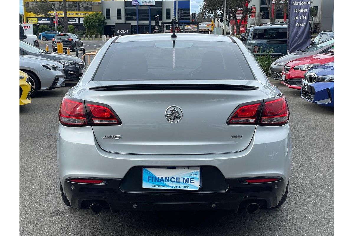 2016 Holden Commodore SV6 Black VF Series II