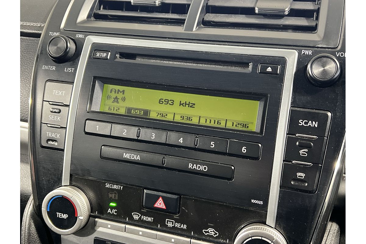 2012 Toyota Camry Altise ASV50R