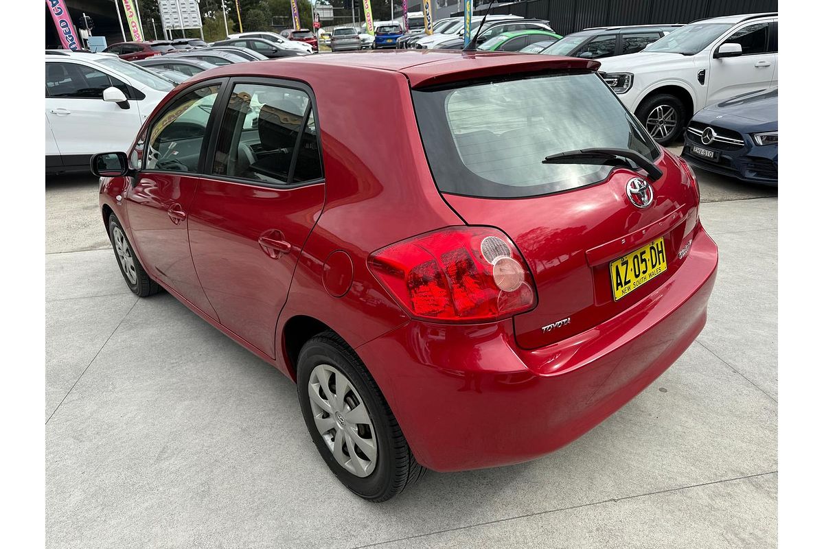 2007 Toyota Corolla Ascent ZRE152R