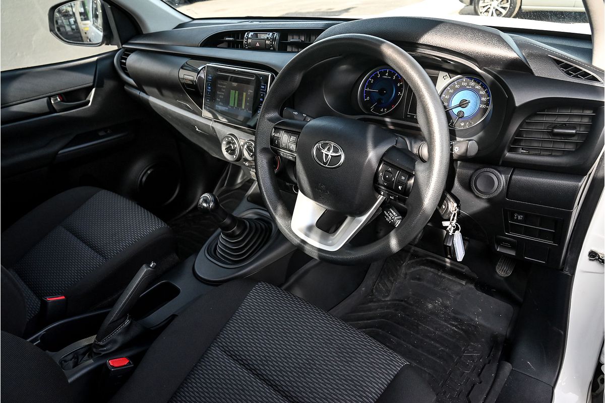 2019 Toyota Hilux Workmate TGN121R Rear Wheel Drive