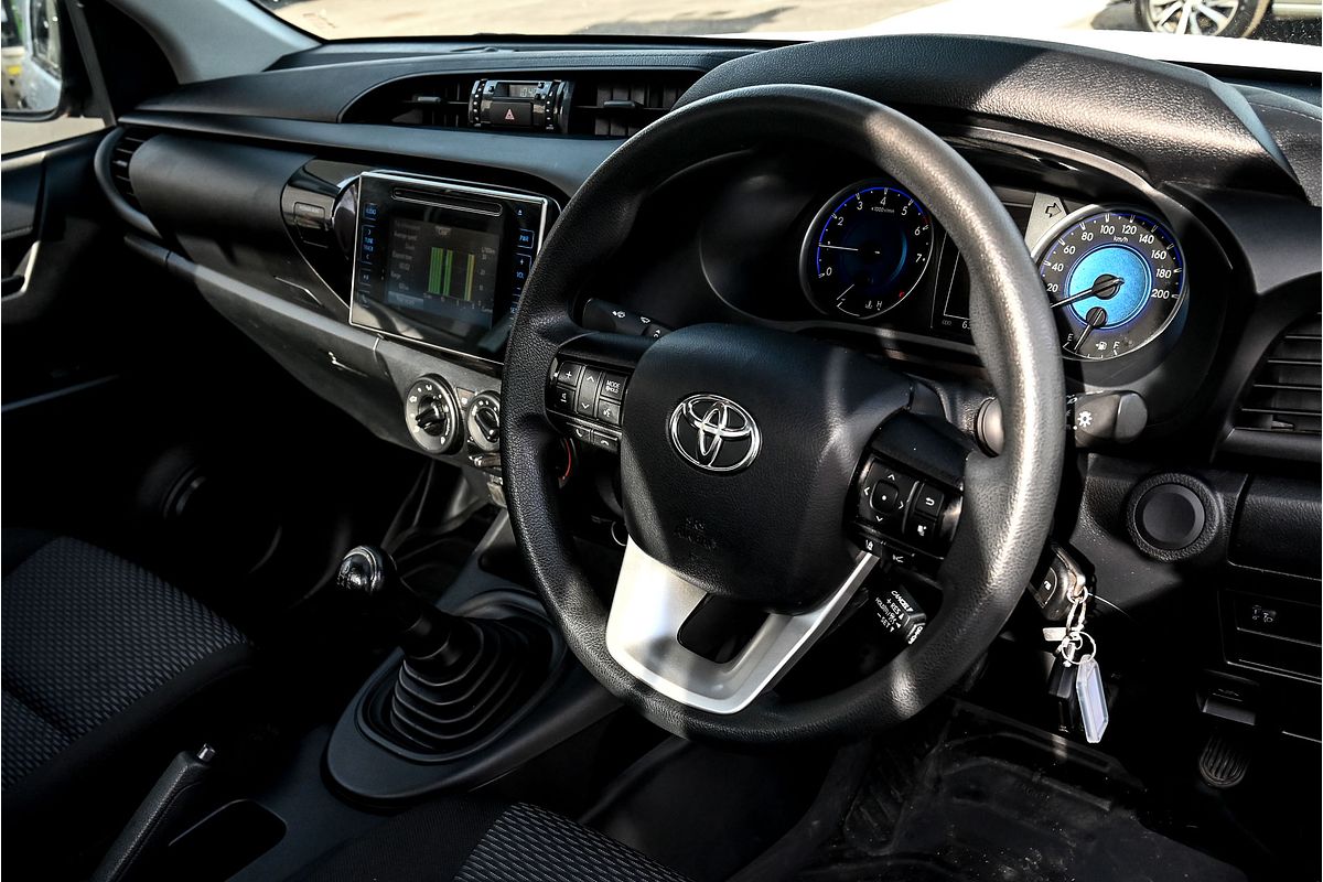 2019 Toyota Hilux Workmate TGN121R Rear Wheel Drive
