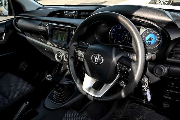 2019 Toyota Hilux Workmate TGN121R Rear Wheel Drive