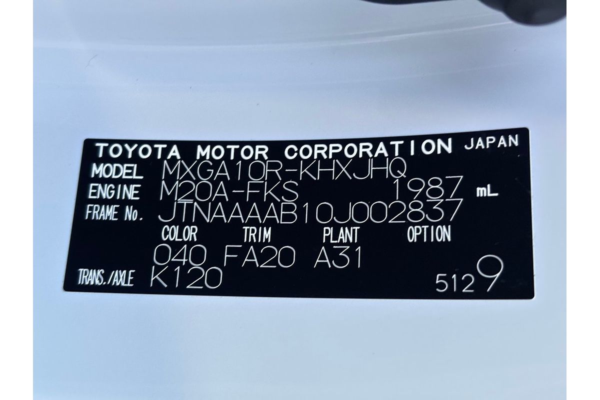2023 Toyota Corolla Cross GX MXGA10R