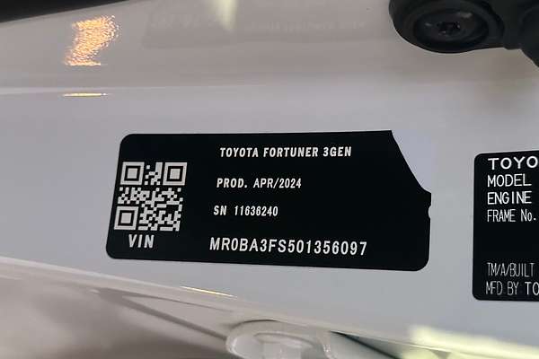 2024 Toyota Fortuner Crusade GUN156R