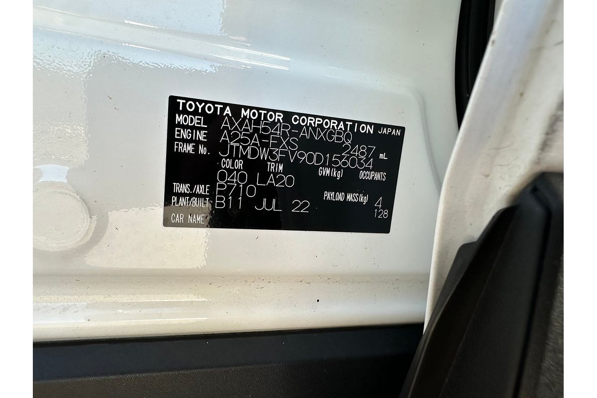 2022 Toyota RAV4 Cruiser AXAH54R