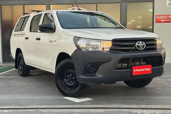 2018 Toyota Hilux Workmate TGN121R Rear Wheel Drive
