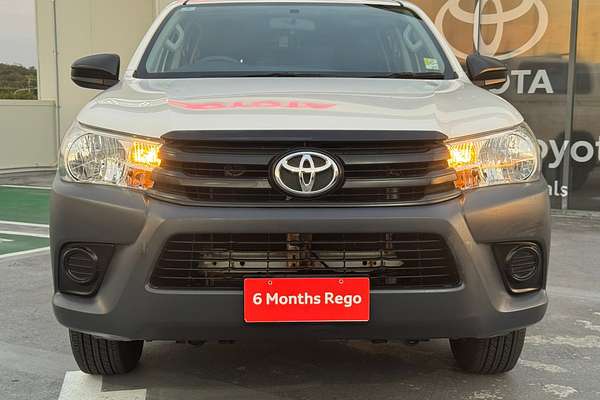 2018 Toyota Hilux Workmate TGN121R Rear Wheel Drive