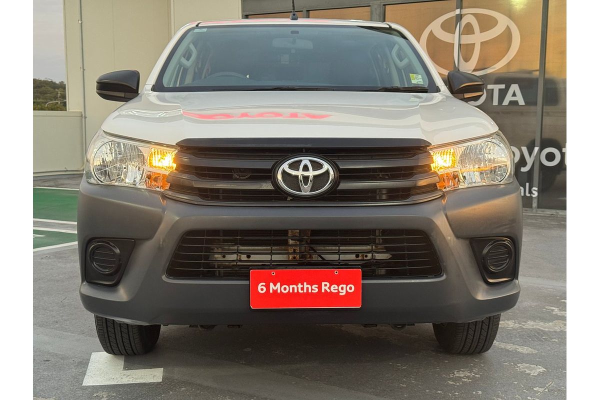 2018 Toyota Hilux Workmate TGN121R Rear Wheel Drive