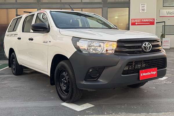 2018 Toyota Hilux Workmate TGN121R Rear Wheel Drive
