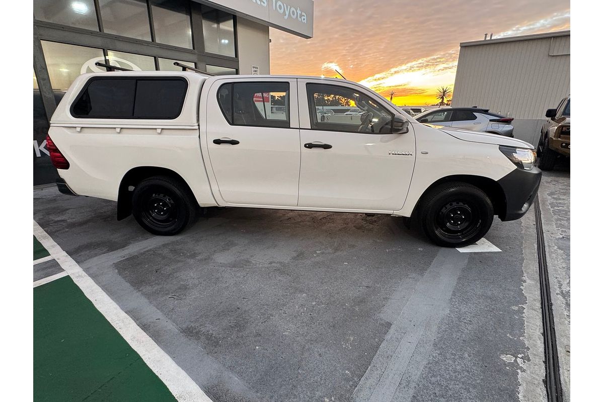 2018 Toyota Hilux Workmate TGN121R Rear Wheel Drive