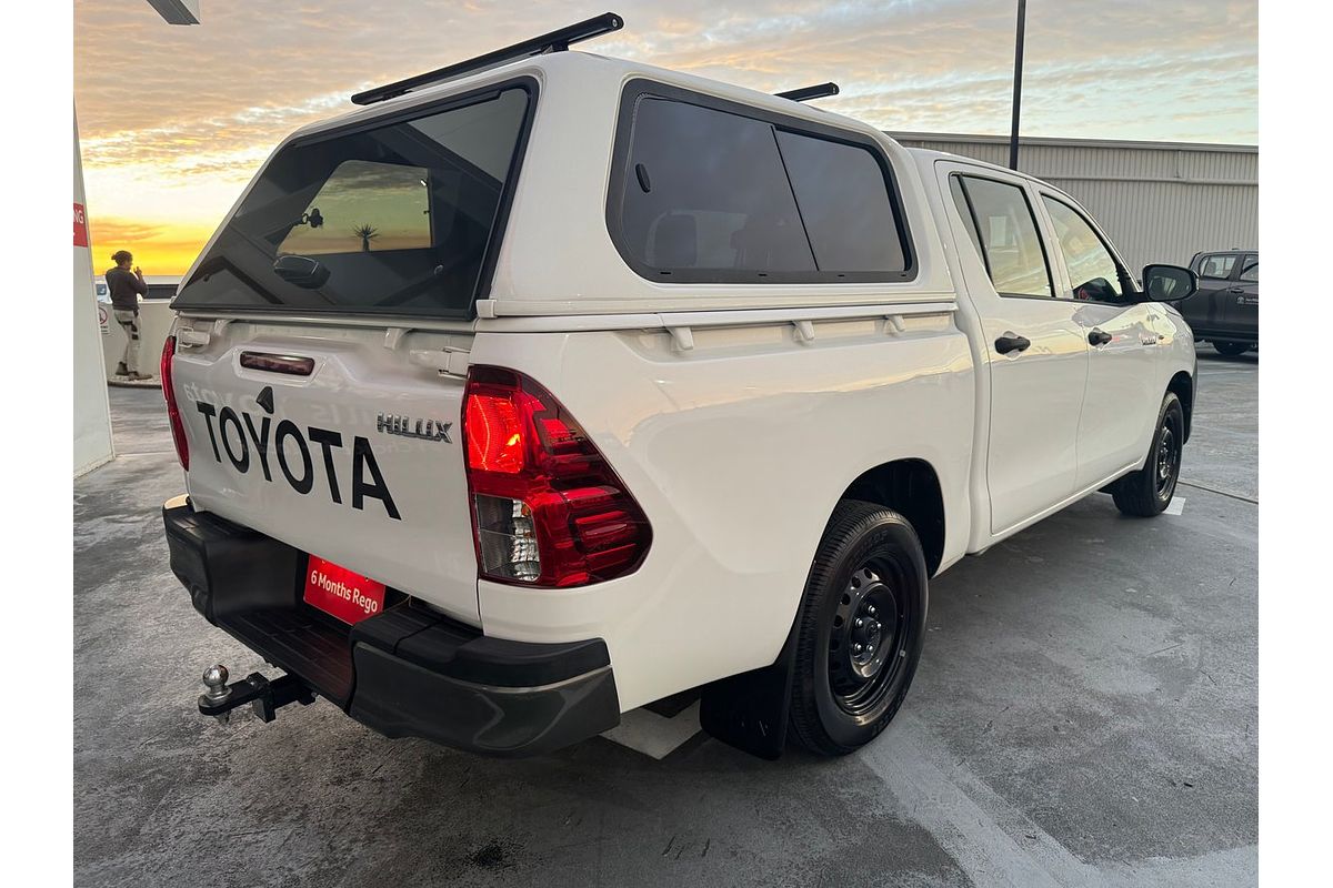 2018 Toyota Hilux Workmate TGN121R Rear Wheel Drive