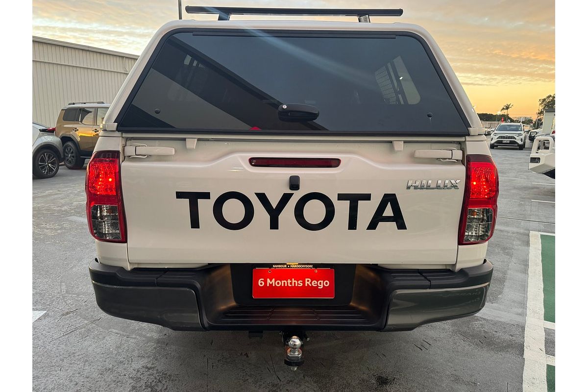 2018 Toyota Hilux Workmate TGN121R Rear Wheel Drive