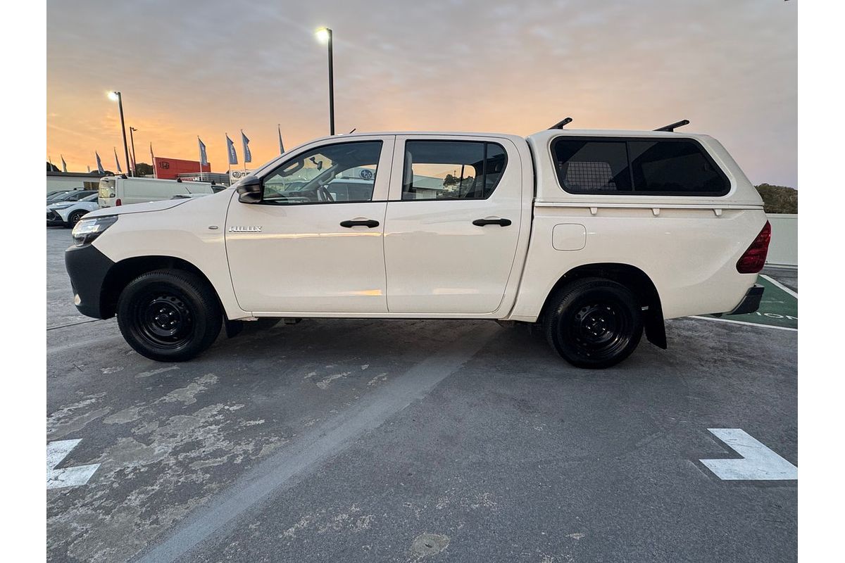 2018 Toyota Hilux Workmate TGN121R Rear Wheel Drive