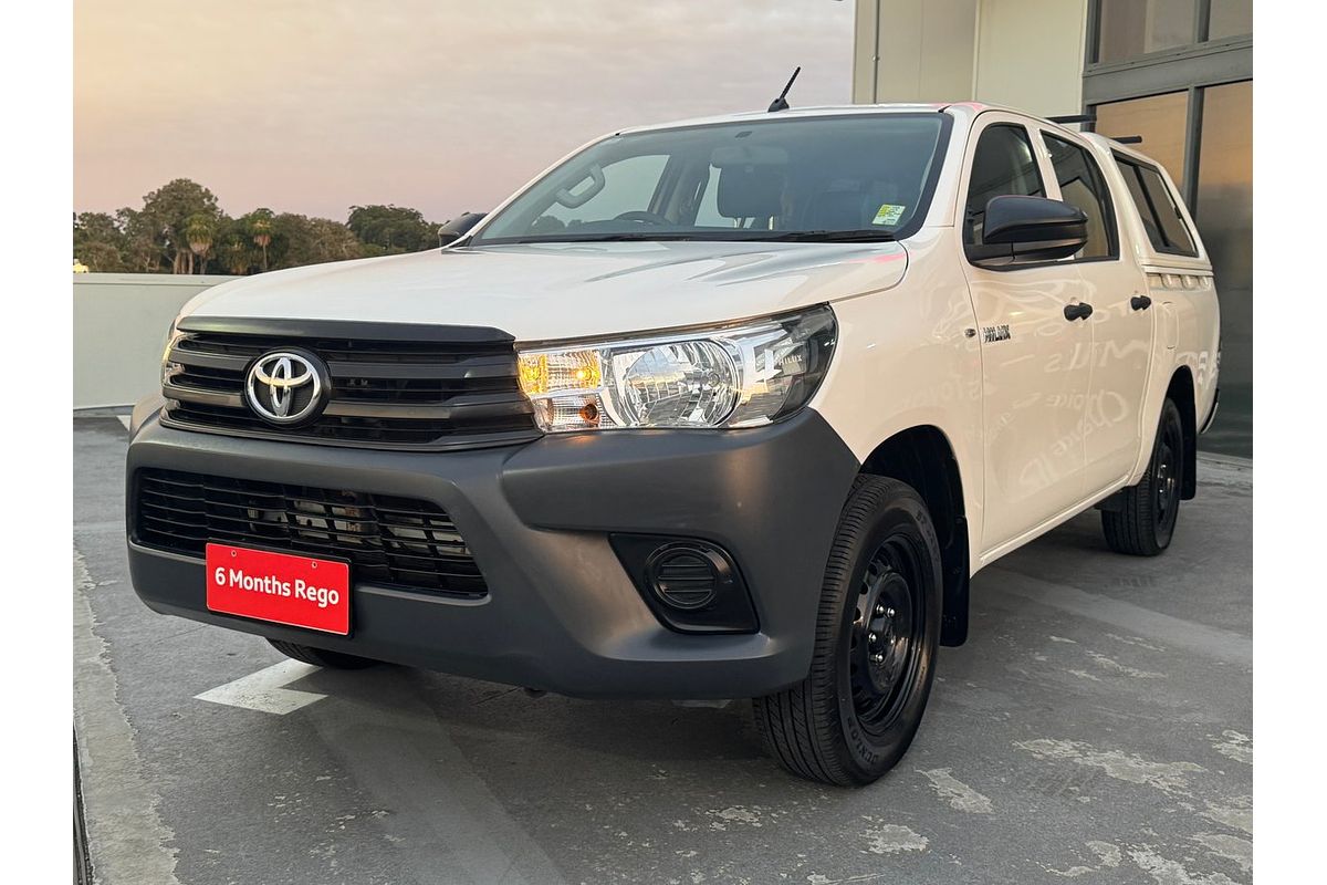 2018 Toyota Hilux Workmate TGN121R Rear Wheel Drive