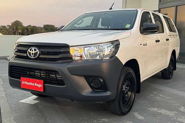 2018 Toyota Hilux Workmate TGN121R Rear Wheel Drive