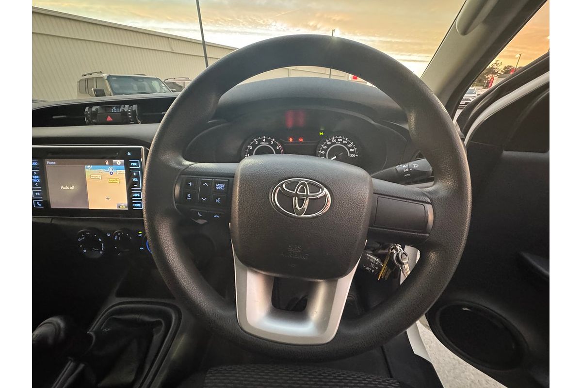 2018 Toyota Hilux Workmate TGN121R Rear Wheel Drive