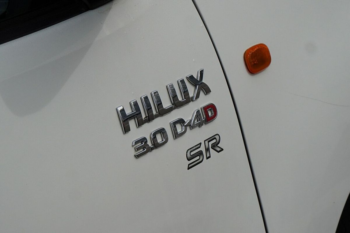 2013 Toyota Hilux SR KUN16R Rear Wheel Drive