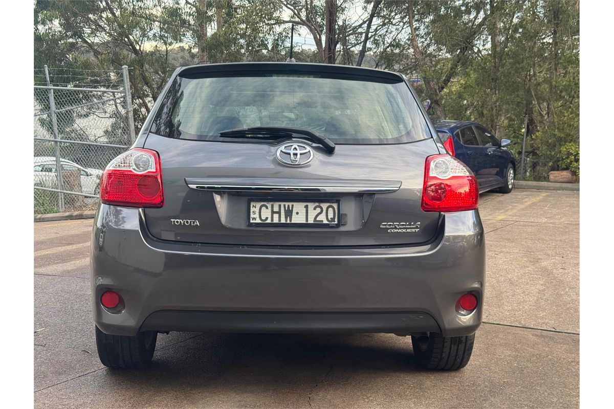 2012 Toyota Corolla Conquest ZRE152R