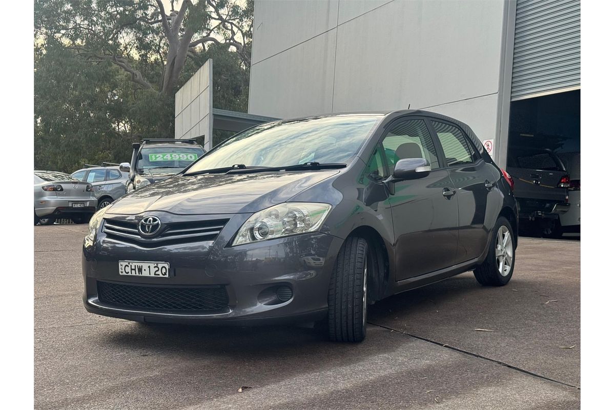 2012 Toyota Corolla Conquest ZRE152R