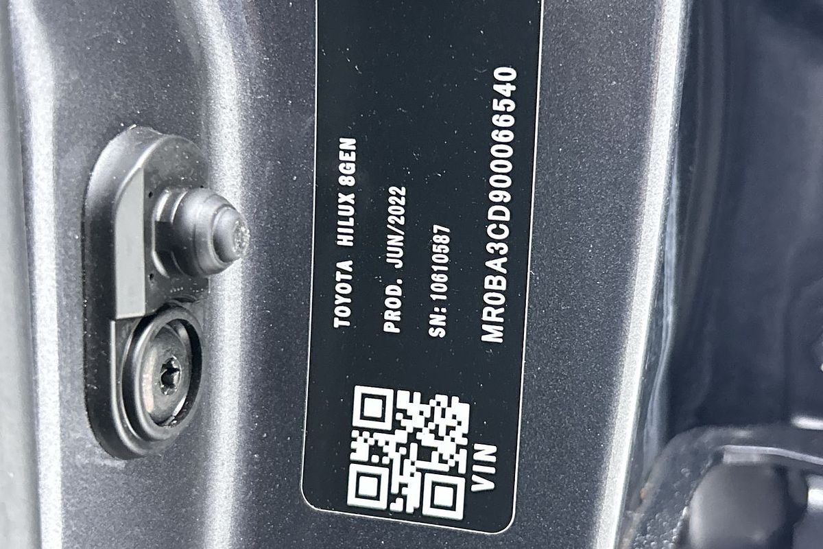 2022 Toyota Hilux SR5 GUN126R 4X4