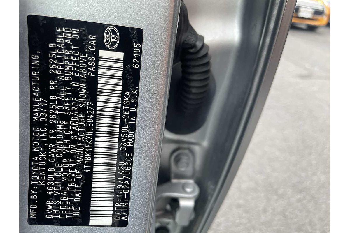 2017 Toyota Camry XLE V6